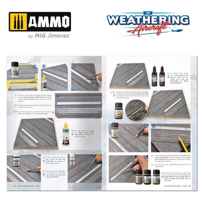 Ammo of Mig 5221 THE WEATHERING AIRCRAFT 21 – Bases (English) – image 6