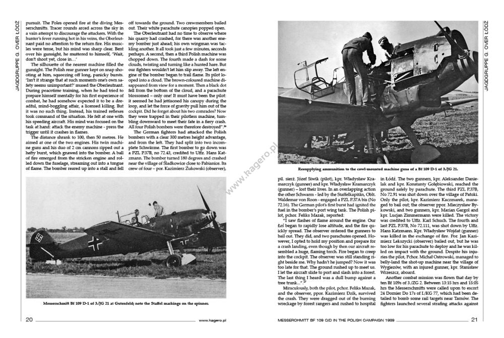 Kagero 12013 Messerschmitt Bf 109 C/D in the Polish Campaign 1939 EN – zdjęcie 2