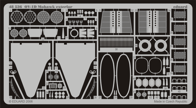 Eduard 48536 OV-1D exterior 1/48 REVELL