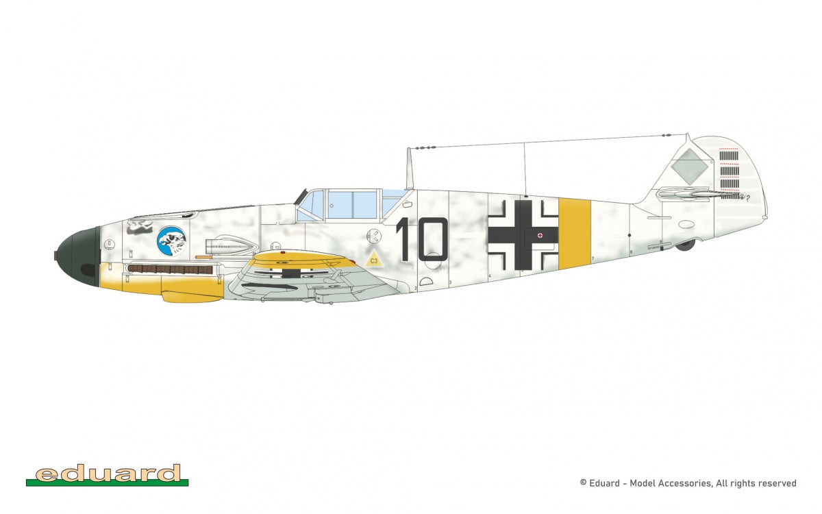Eduard 7474 Bf 109F-2 - The Weekend Edition 1/72 – zdjęcie 4