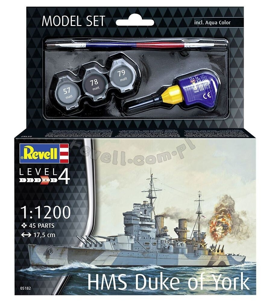 Revell 65182 HMS Duke of York Model Set 1/1200 – zdjęcie 8