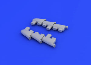 Eduard 648230 Hurricane Mk. I exhaust stacks 1/48 (AIRFIX) – zdjęcie 3