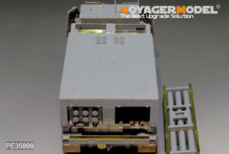 Voyager Model PE35898 Modern US M270A1 Mittlere Artillerie Racketen System Basic for TRUMPETER 1/35 – zdjęcie 8