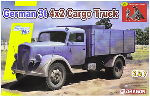 Dragon 6974 German 3t 4x2 Cargo Truck (2 in 1) 1/35 – zdjęcie 2