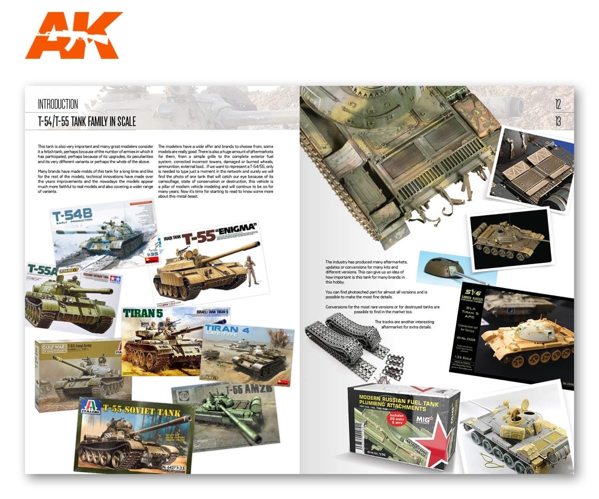 AK Interactive AK914 MODELING T54 – T55 MINIART – immagine 4