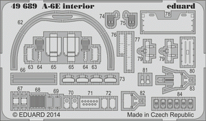 Eduard 49689 A-6E interior S. A. HOBBY BOSS 1/48 – zdjęcie 2