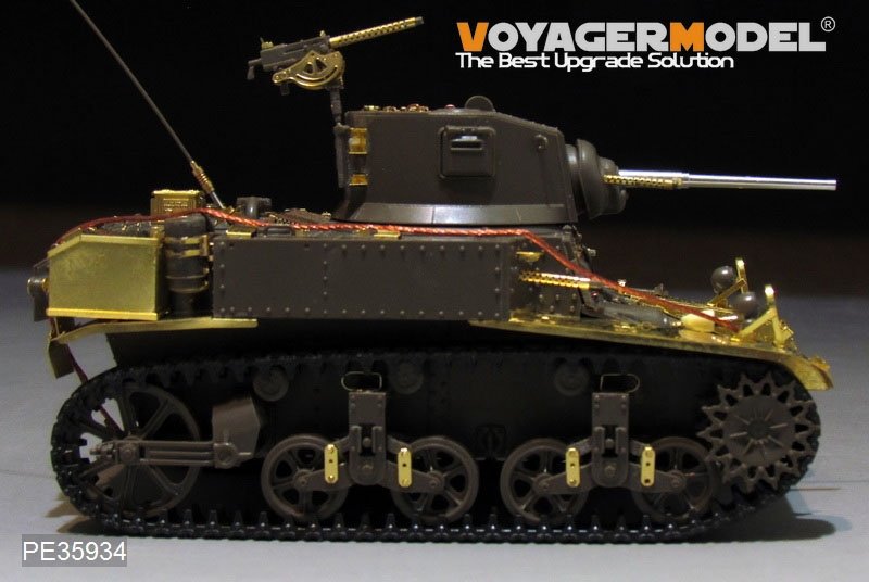 Voyager Model PE35934 WWII US M3 Stuart light tank basic For TAMIYA 35360 1/35 – image 17