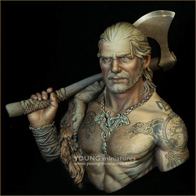 Young Miniatures YH1867 The Birka Viking Warrior 1/10 – zdjęcie 3