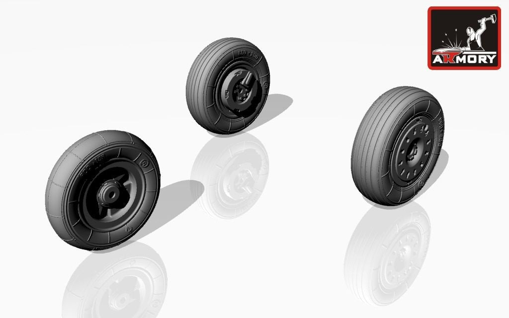 Armory Models AW72022 Yakovlev Yak-38 Forger wheels 1/72 – Bild 4