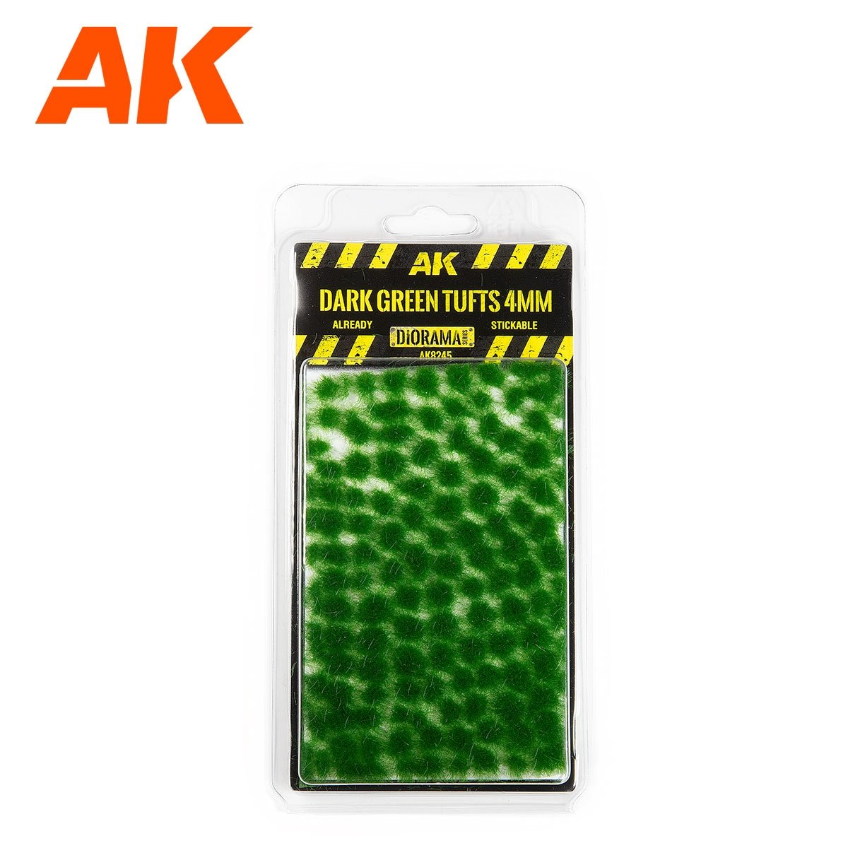 AK Interactive AK8245 Touffes vert foncé 4 mm