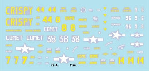 Star Decals 72-A1124 US PACIFIC WARS - IWO JIMA USMC Sherman tanks 1/72 – zdjęcie 3