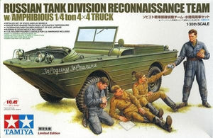 TAMIYA 89771 Russian Tank Div. Recon Team w /Amphibious 1/35