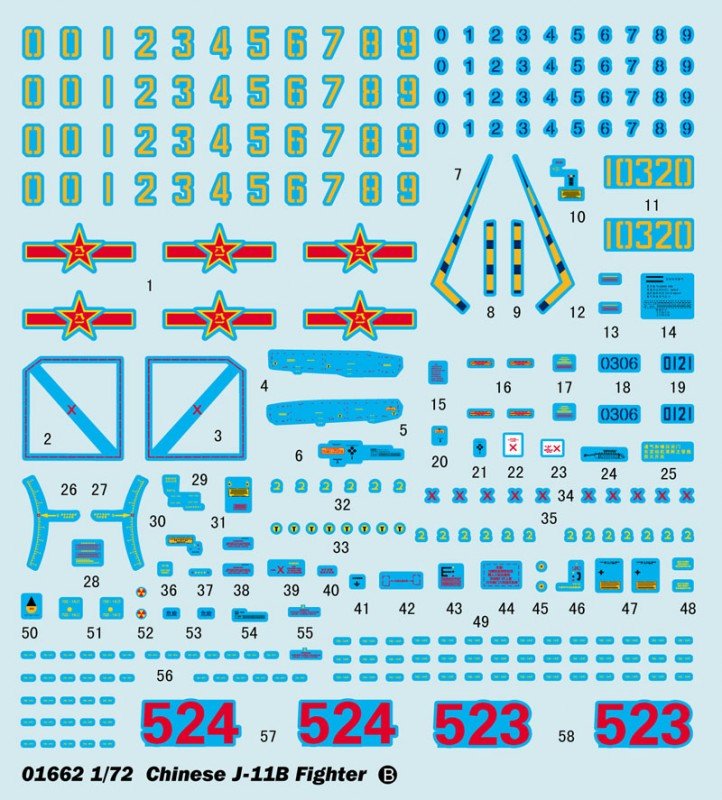Trumpeter 01662 Chinese J-11B 1/72 – Bild 11