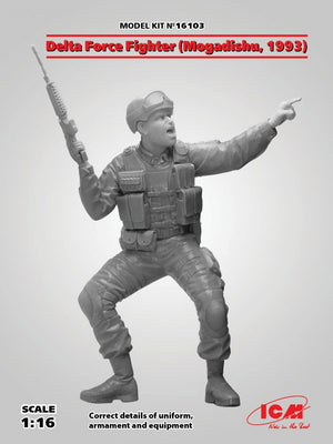 ICM 16103 Delta Force Fighter (Mogadishu, 1993) 1/16 – zdjęcie 2