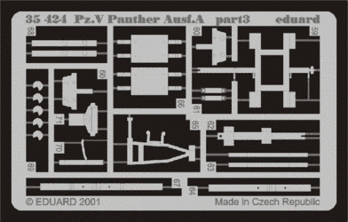 Eduard 35424 Panther Ausf. A 1/35 Tamiya – zdjęcie 3