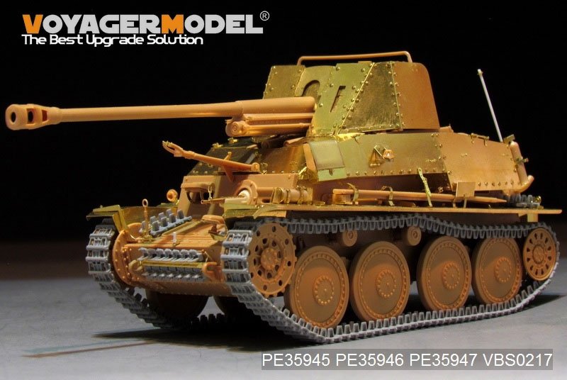 Voyager Model PE35945 WWII German Tank Destroyer Marder III (Sd.Kfz.139)Basic For TAMIYA 35248 1/35 – immagine 5