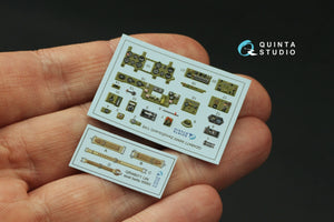 Quinta Studio QD48477 A6M3 Zero 3D-Printed coloured Interior on decal paper (Eduard) 1/48 – zdjęcie 3