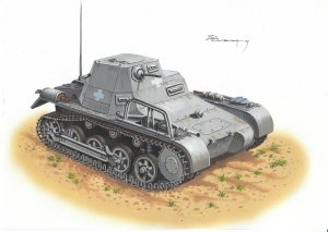 Attaque 72868 classe PzBefWg I Ausf. A production tardive (1/72)