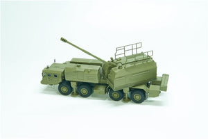 Modelcollect PP72001 Russian 130 mm coastal defense gun A-222 bereg pre-painted Kit 1/72 – image 9