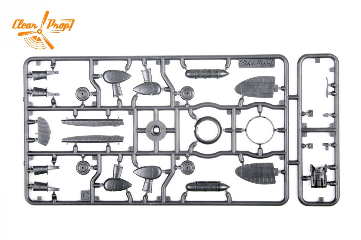 Clear Prop! CP72006 A5M2b Claude early version STARTER KIT 1/72 – zdjęcie 15