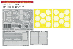 Eduard BIG3598 Panther Ausf. G 1/35 for RYEFIELD MODEL – zdjęcie 2