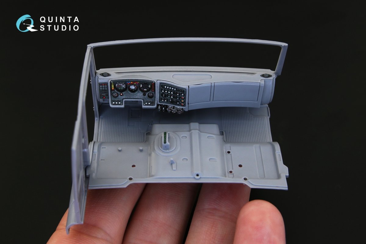 Quinta Studio QD35014 Pantsir-S1 (SA-22 Greyhound) 3D-Printed &amp;amp; coloured Interior on decal paper (for Zvezda kit) 1/35 – zdjęcie 9