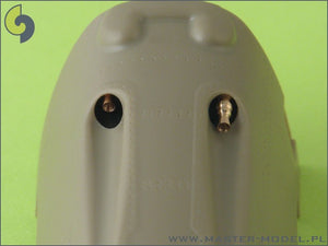 Master AM-32-005 Bf 109 E3 - E9, T armament set (MG 17 tips, MG FF barrels) 1/32 – zdjęcie 6