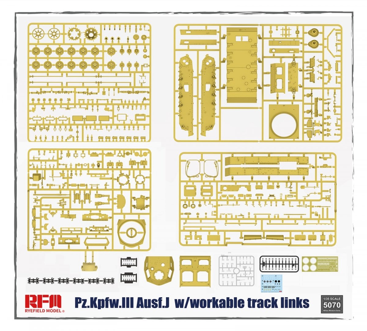 Rye Field Model 5070 Pz.Kpfw.III Ausf.J 1/35 – image 2