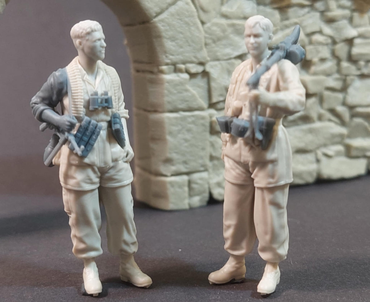 Panzer Art FI35-249 German fallschirmjager MG34 team set 1/35 – zdjęcie 2