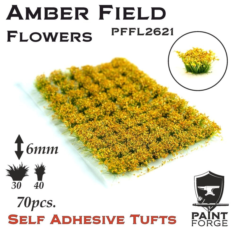 Paint Forge PFFL2621 Fleurs des champs d'ambre 6 mm