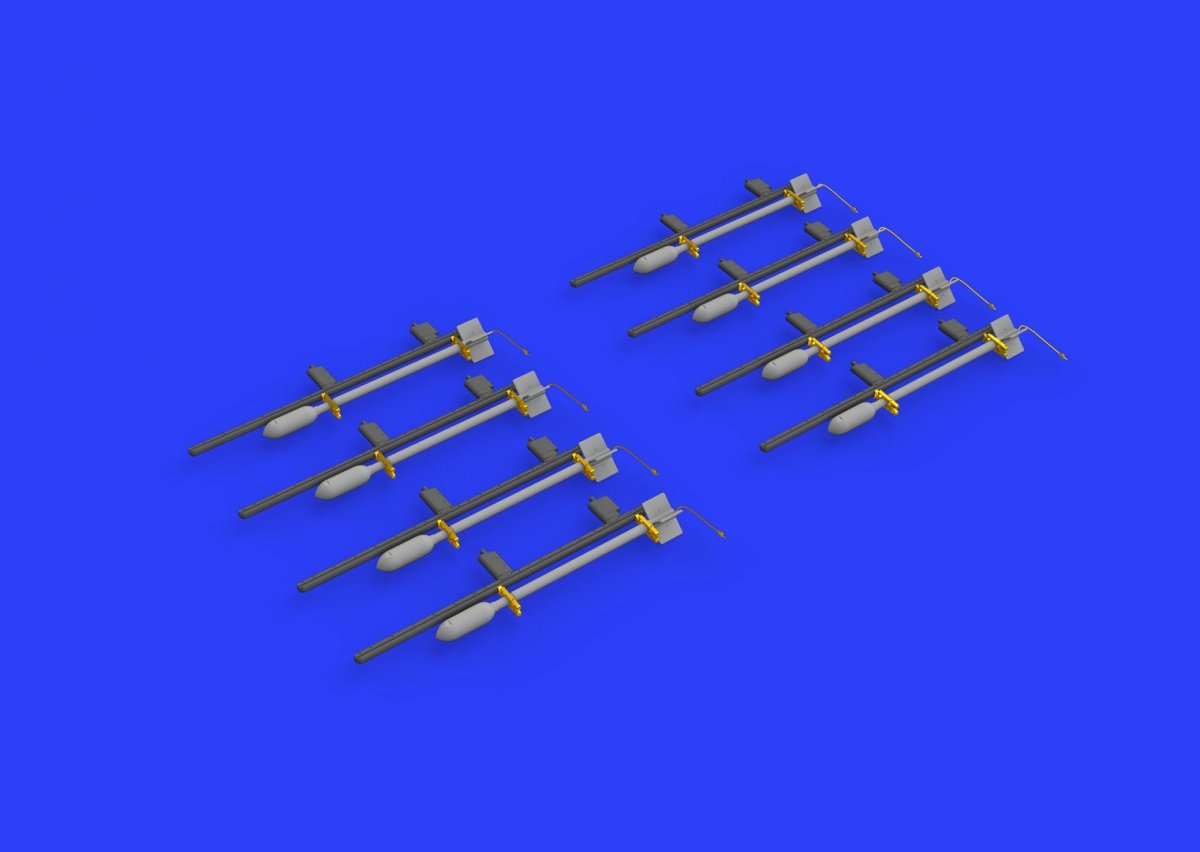 Eduard 648450 RP-3 60lb rockets for Tempest Mk. V 1/48 EDUARD – zdjęcie 3