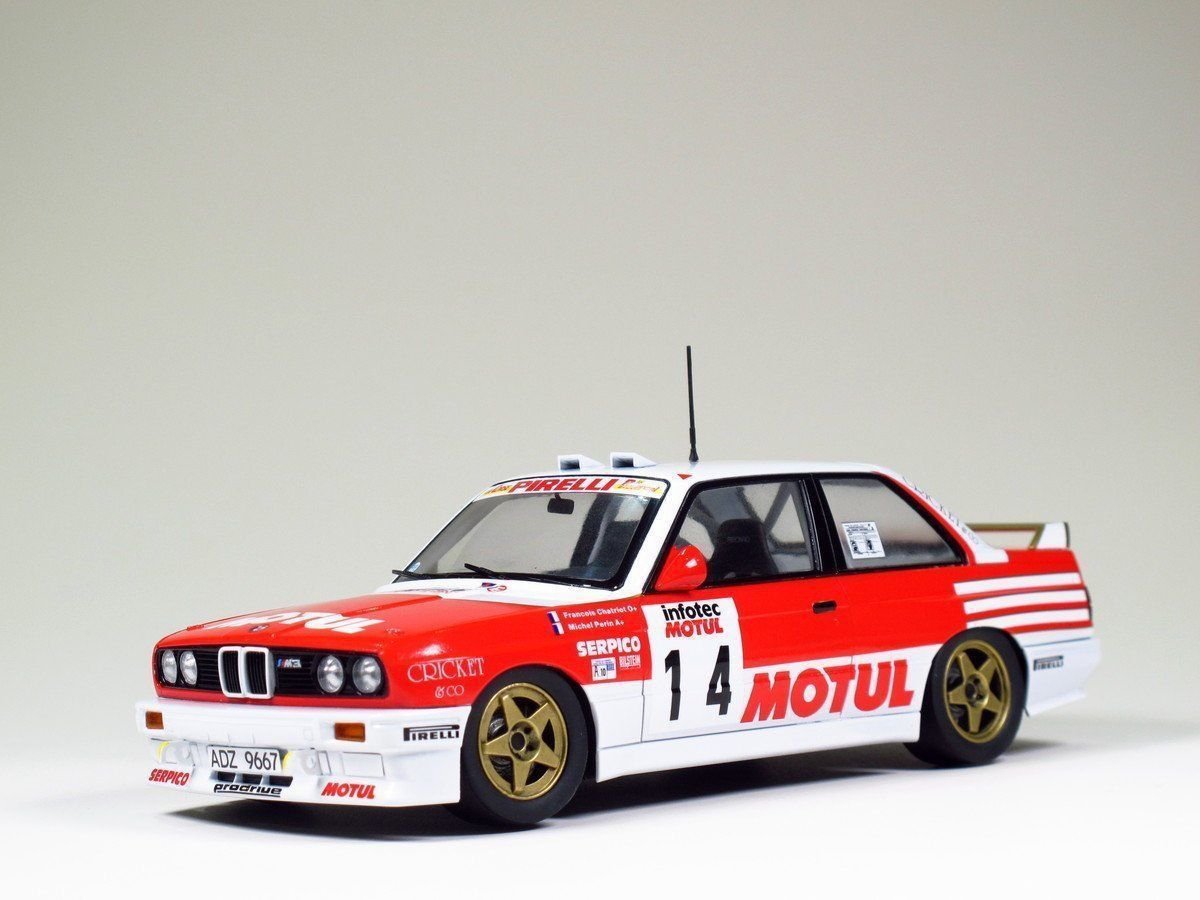 Aoshima 05061 BMW M3 E30 1989 Tour de Corse Rally Version 1/24 – image 3