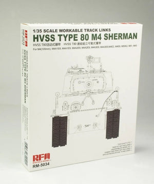 Rye Field Model 5034 HVSS T80 Track for M4 Sherman 1/35 – image 2