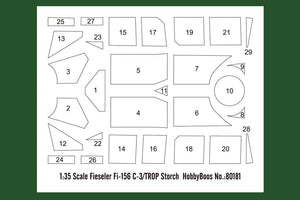 Hobby Boss 80181 Fieseler Fi-156 C-3/TROP Storch 1/35 – image 10