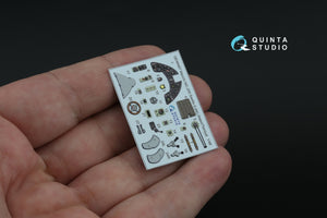 Quinta Studio QD48467 Macchi MC.200 Saetta (Late) 3D-Printed coloured Interior on decal paper (Italeri/Tamiya) 1/48 – zdjęcie 7