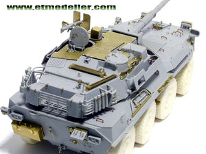 E.T. Model E35-006 Modern Italian B1 Centauro Tank Destroyer (For TRUMPETER 00386) 1/35 – zdjęcie 3