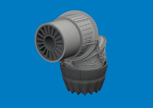 Eduard 672433 Lockheed Martin F-35 B Lightning II - Exhaust Nozzle Tamiya Kits / 3D-Printed 1/72