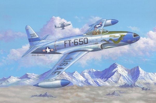 Hobby Boss 81725 F-80C Shooting Star fighter 1/48
