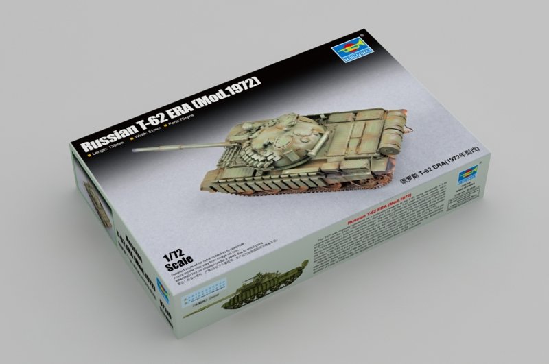 Trumpeter 07149 Russian T-62 ERA (Mod.1972) 1/72 – zdjęcie 2