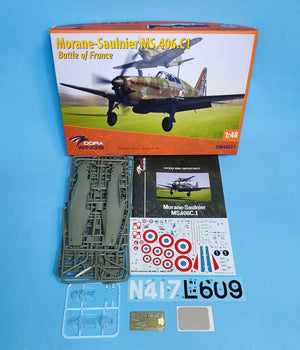 Dora Wings 48031 Morane-Saulnier MS.406C.1 - Battle Of France 1/48 – Bild 3