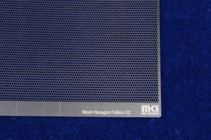 KA Models KA-00006 HEXAGON PATTERN MESH B 0.45mm X 0.3mm – image 3