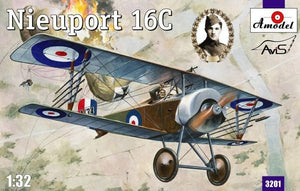 A-Model 03201 French fighter Nieuport 16C (Lt.Albert Ball) 1/32