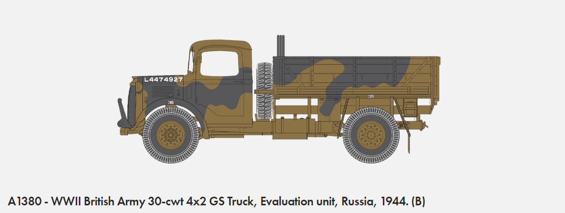Airfix 1380 WWII British Army 30-cwt 4x2 GS Truck 1/35 – zdjęcie 8