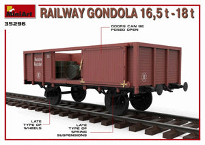 MiniArt 35296 RAILWAY GONDOLA 16,5-18t 1/35 – zdjęcie 7