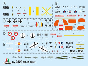 Italeri 2820 OH-13 Sioux 1/48 – zdjęcie 2