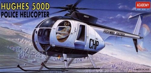 Academy 12249 1643 HUGHES POLICE 500 1/48