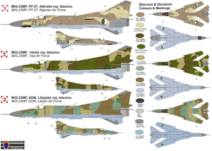 Kovozavody Prostejov KPM0309 MiG-23MF „Arabian Floggers“ 1/72 – zdjęcie 2