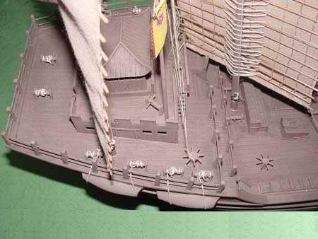 Trumpeter 01202 60cm Chinese Cheng-Ho Sailing Ship 1/200 – zdjęcie 7