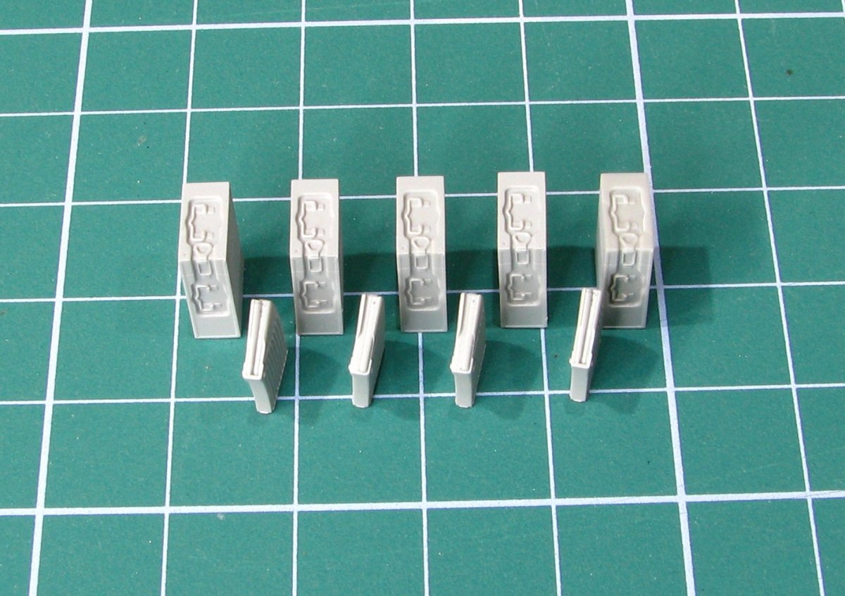 EUREKA XXL E-043 2 cm FlaK38 ammo boxes and magazines 1/35 – zdjęcie 4