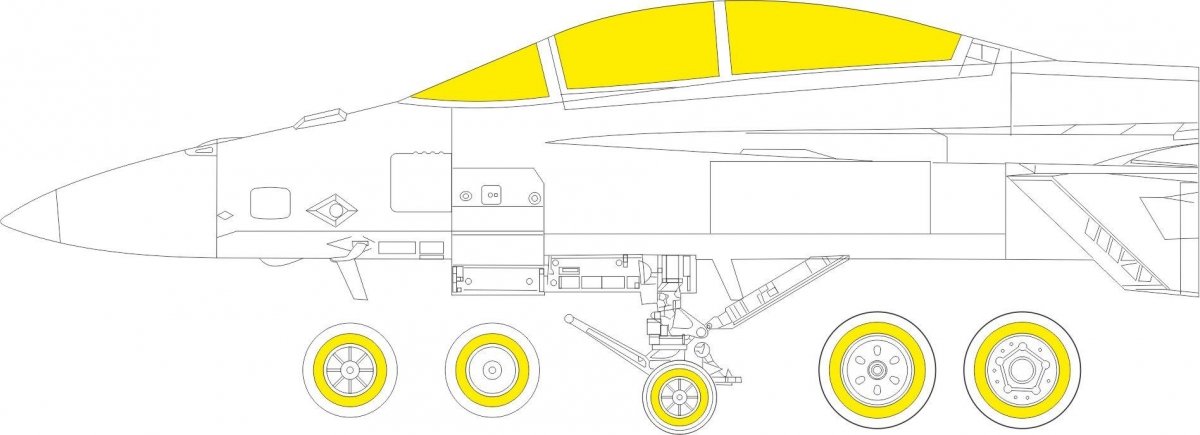 Eduard 644179 EA-18G LööKplus MENG 1/48 – zdjęcie 2